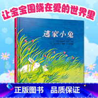 [精装硬壳]逃家小兔 [正版]逃家小兔 绘本图画书亲子共读早教故事绘本阅读 幼儿园3-5-6-8岁以上儿童硬壳绘本图书读