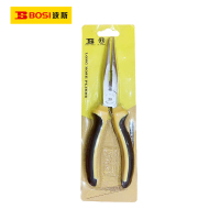 波斯(BOSI)镍铁合金尖嘴钳(6"/150mm)把