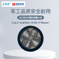 秦源牌 YJLV-0.6/1KV-3*25+1*16mm² 铝芯低压电力电缆 元/米 定制商品 联系客服