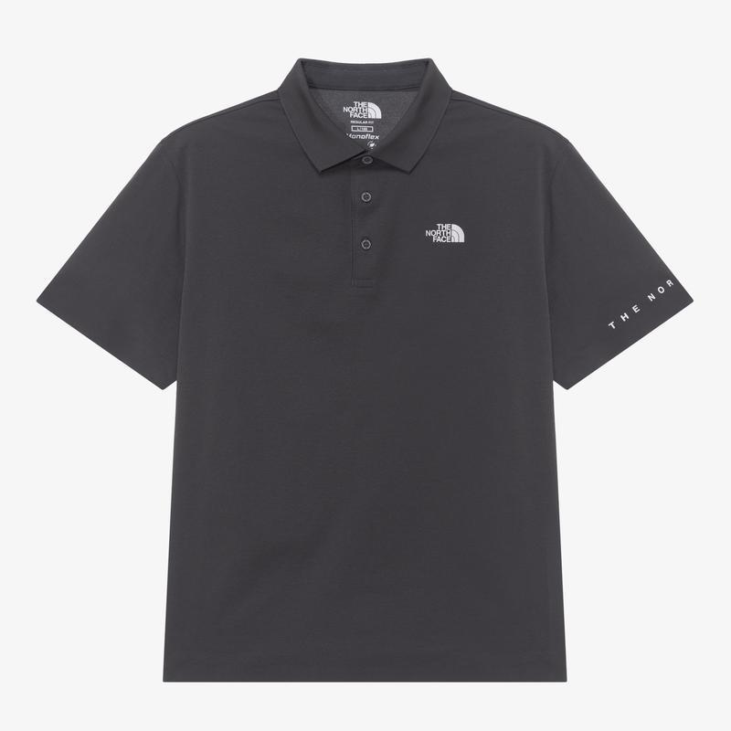 北面(The North Face)中性短袖polo衫透气舒适休闲百搭户外运动短袖衬衣