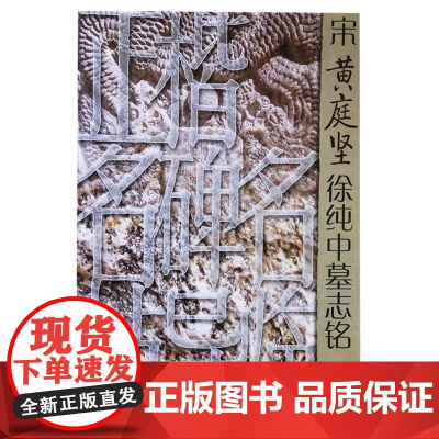 正版 正楷名碑名帖导临——宋黄庭坚徐纯中墓志铭 周绍光 山东美术出版社