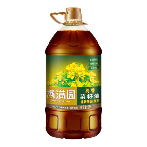 香满园纯香非转基因菜籽油5升