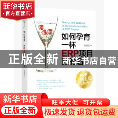正版 如何孕育一杯ERP项目酿的酒:ERP管理系统攻略案例 陈晋贤著