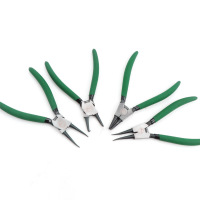 长鹿工具 专业级4件套浸塑挡圈钳组套7寸 1套