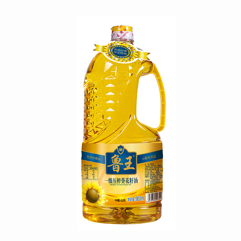 鲁王 一级压榨葵花油 900ML