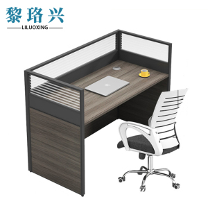 黎珞兴屏风办公桌单人位+椅 套