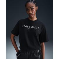 耐克(NIKE)女士宽松棉质柔肤运动休闲T恤透气百搭基础款