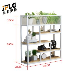 金菲罗格 置物架办公隔断铁艺花架
