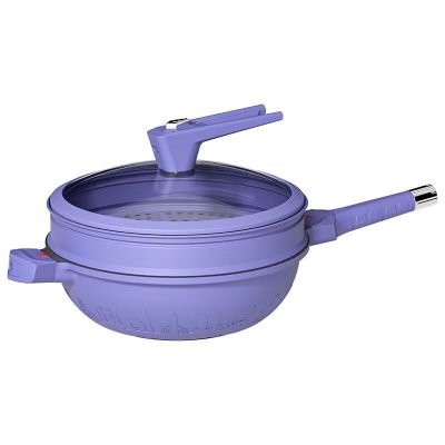 帝伯朗(TIBORANG)城市錾刻多用锅DBL-CJG01 颜色随机