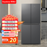 荣事达(Royalstar)四门三温法式冰箱冷藏冷冻软冷冻家用大容量多门电冰箱节能冰箱BCD-408M9RGZ钛深灰