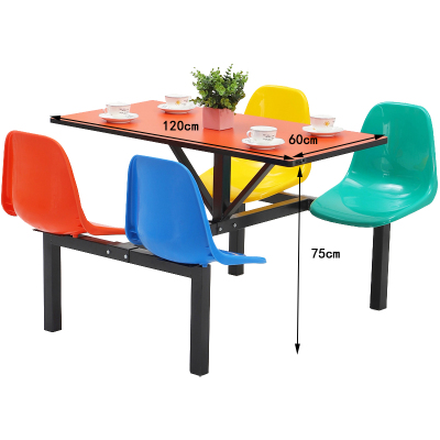 凌迪星职工餐桌1.2*0.6*0.75m套