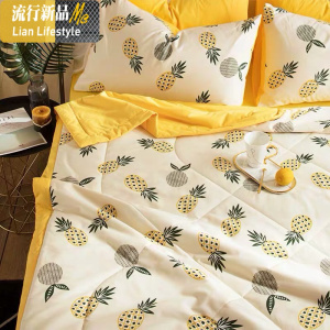 棉夏季空调被棉被双人三四件套儿童薄款春秋夏凉被单人夏被子 三维工匠