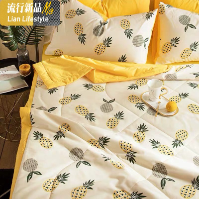 棉夏季空调被棉被双人三四件套儿童薄款春秋夏凉被单人夏被子 三维工匠