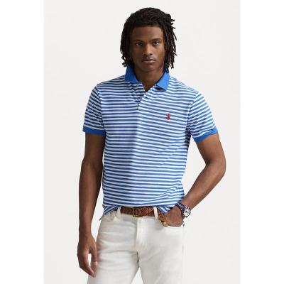 Ralph lauren拉夫劳伦男条纹短袖Polo衫舒适透气棉质休闲T恤夏季