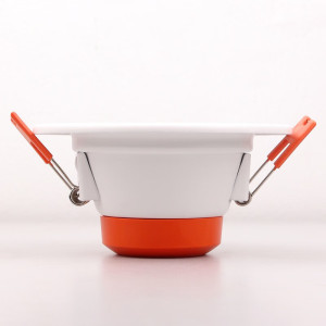 佛山照明(FSL)LED筒灯 嵌入式天花灯全铝材全白2.5寸5W开孔75-90mm 白光(6500K)