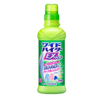 花王(kao)彩漂液 彩色衣服通用 彩漂剂 去渍剂去污 漂白水 日本进口 60 1 瓶