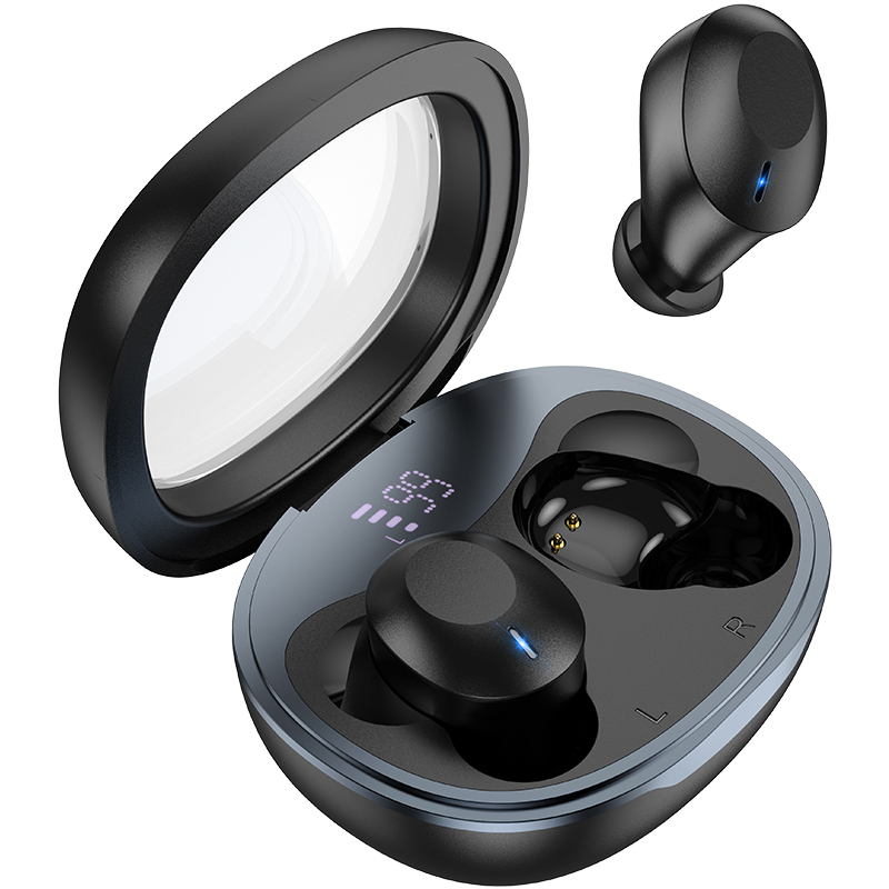 浩酷(HOCO) EQ3 灵动真无线蓝牙耳机 黑色