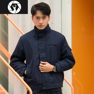 HongZun冬季耐磨工作服棉服棉袄上衣男汽修服加厚款冬装劳保服棉衣工厂棉衣