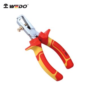 维度(WEDO)IN506-06 绝缘注塑德式剥线钳 铬钒钢 6寸 VDE 绝缘耐压1000V
