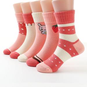 儿童袜子秋冬中筒袜耐脏吸汗保暖棉男童小孩中大童春秋棉袜