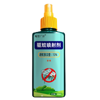 翰恩广洋户外野外驱蚊水喷雾剂户外随身驱虫防蚊液蚊虫花露水避蚊胺100ml