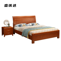 盛铁达 1.2米床组合实木床宿舍床含床垫床头柜组合 STD-SMCZ1021 套