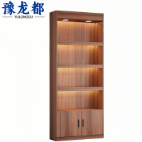 豫龙都展示柜木质个