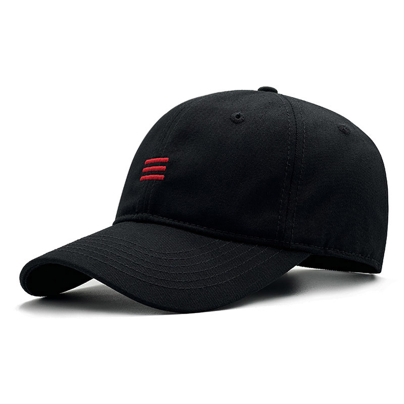 帽子男士韩版时尚百搭大头围棒球帽春秋软顶潮牌鸭舌帽夏季遮阳帽