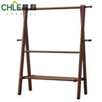 晨磊实木衣帽架120*46*150cm/个