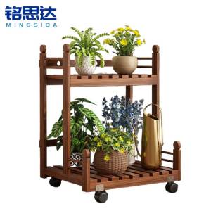 铭思达可移动花架两层50cm个