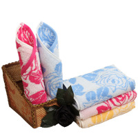 踏绮 玫瑰花语方巾 34*35cm 条