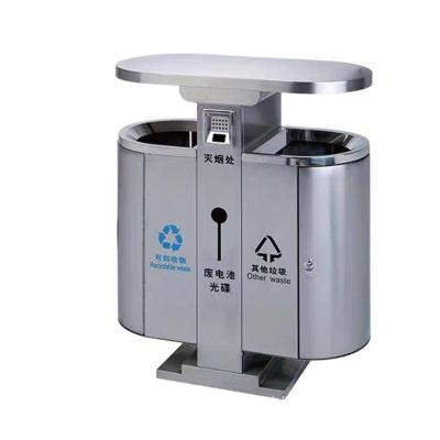 鑫睿辉 不锈钢垃圾桶 87*36*101cm 个