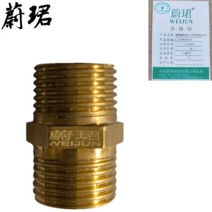 蔚珺铜对丝1.2寸DN32mm个