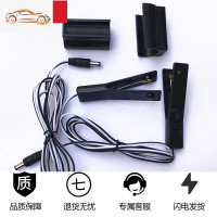 [补贴10%]逆变器手按开关三线防水手捏式树脂款触点纯铜升压器电子机头配件 手按开关[2条]+卡座[2个] 220V