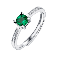 玖钻珠宝女士爪镶奢华贵族风格其他宝石戒指时尚大气自戴显气质R10736