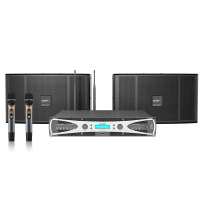 爱浪(AvliGHT) MK260-10 家庭KTV音响套装家庭影院无线话筒会议室客厅家用K歌音箱