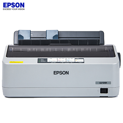 爱普生(EPSON)针式打印机80列卷筒24针票据针式打印LQ-520K(单位:台)