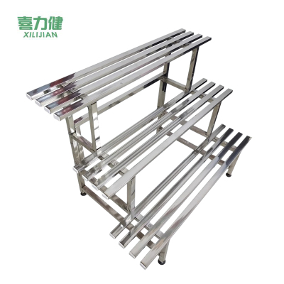 喜力健 户外不锈钢花架 三层-长80CM 个