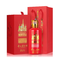 茅台 贵州茅台酒 走进俄罗斯 53度 500ml*1瓶 酱香型 走进系列