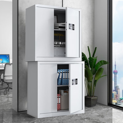 格具(GEJU)钢制分双节带斗国保密码锁保密柜资料档案柜900*420*1850mm