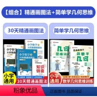 [全6册]30天精通画图法+简单学几何思维训练 小学通用 [正版]荣恒教育小学数学30天精通画图法1-6年级通用版一二三
