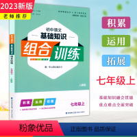 语文 七年级上 [正版]2023秋新版通成学典 初中语文基础知识组合训练 七年级上册人教版 初一7年级上册语文基础知识积