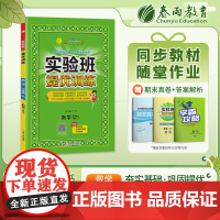 实验班提优训练 三年级上册 小学数学 人教版 2023年秋季新版教材同步基础巩固思维拓展专题提优中考提分辅导练习册