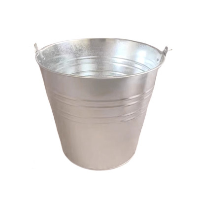 老房太太 水桶铁桶 12L 手提式水桶 金属圆桶 L236/个