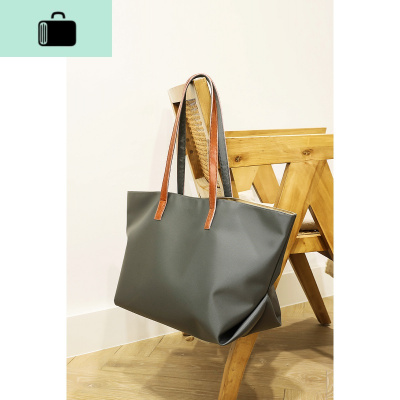 包包女2020年新款简约百搭大容量托特包尼龙牛津帆布手提单肩大包NEW LAKE女士手提包