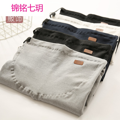 锦铭七玥秋冬韩版新孕妇打底裤调节孕妇裤义乌