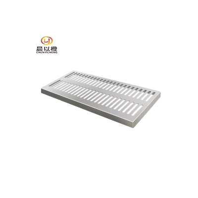 晨以橙 不锈钢井盖雨水篦子排水沟盖板 500*300*30*3mm 个