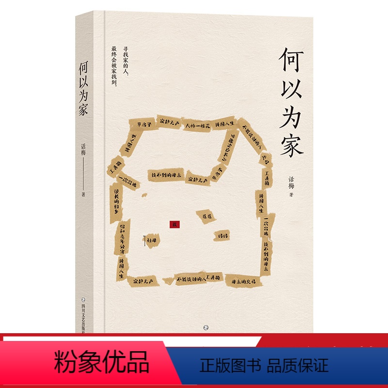 [正版]何以为家 话梅 一生想要回家的真实故事 家的故事 中国当代文学 散文集 出品