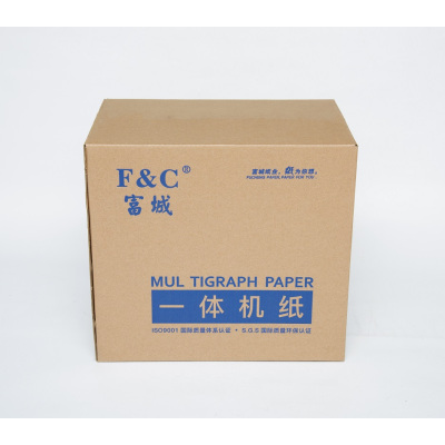 富城一体机复印纸新闻试卷纸速印纸16K900张/包8包/箱