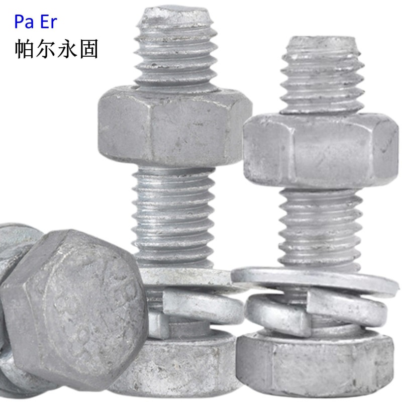 帕尔永固 镀锌穿钉(带垫片带母)M16×75 套